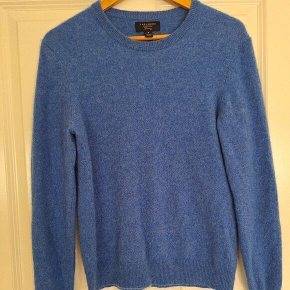 Club Room Blue Cashmere Sweater Womens Size M - Picture 1 of 5